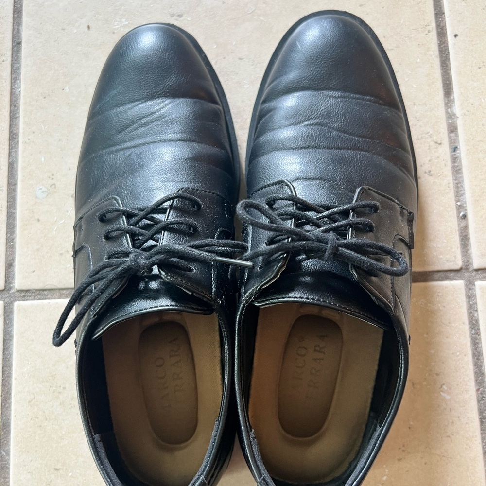 Marco Ferrara Black Men's Casual Oxford